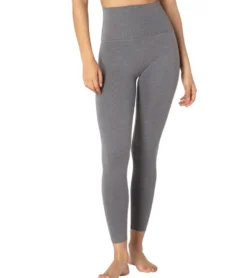 Beyond Yoga Heather Rib High Waisted 7/8 Yoga Leggings