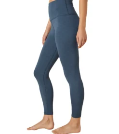 Beyond Yoga Heather Rib High Waisted 7/8 Yoga Leggings