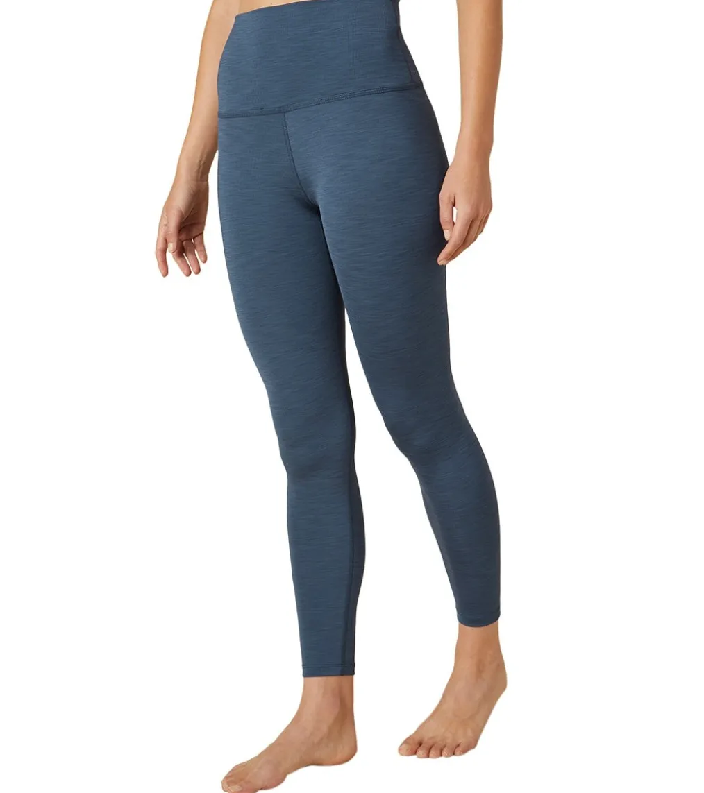 Beyond Yoga Heather Rib High Waisted 7/8 Yoga Leggings