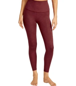 Beyond Yoga Heather Rib High Waisted 7/8 Yoga Leggings