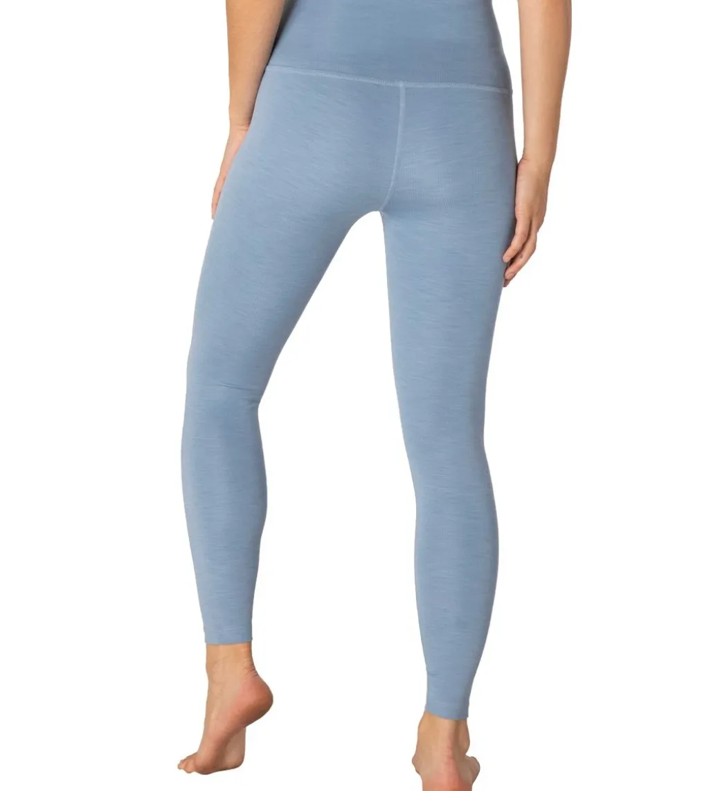 Beyond Yoga Heather Rib High Waisted 7/8 Yoga Leggings