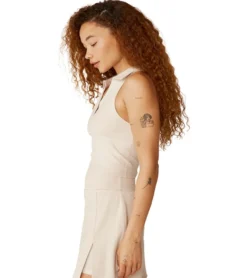 Beyond Yoga Heather Rib Prep Cropped Tank