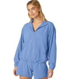 Beyond Yoga In Stride Half Zip Pullover