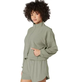 Beyond Yoga In Stride Half Zip Pullover