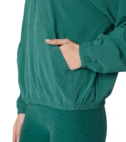 Beyond Yoga In Stride Half Zip Pullover