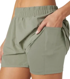 Beyond Yoga In Stride Lined Short