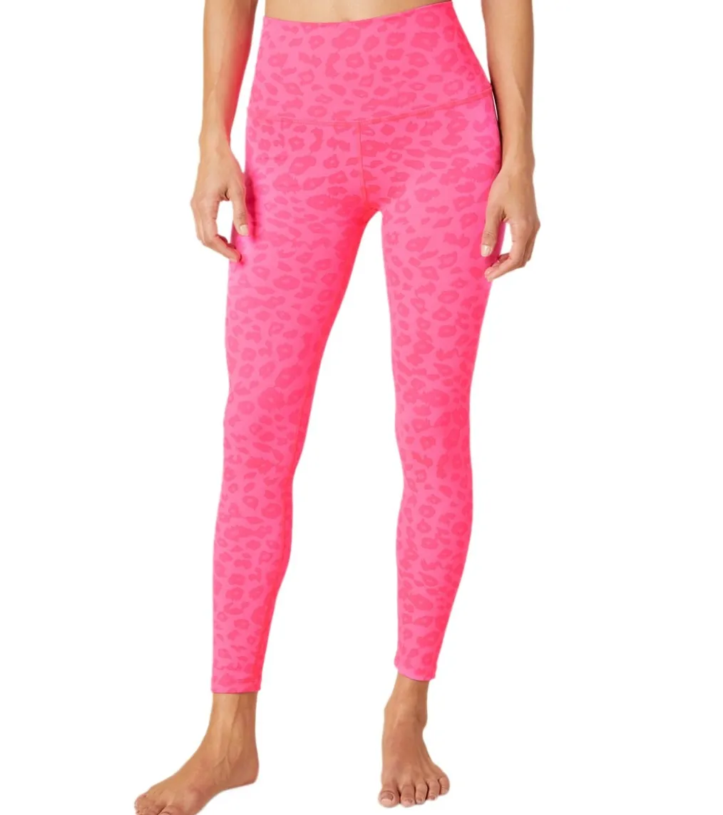 Beyond Yoga Leopard High Waisted 7/8 Yoga Leggings