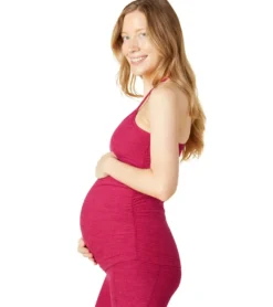Beyond Yoga Maternity Spacedye Slim Racerback Tank