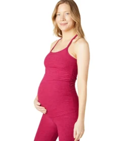 Beyond Yoga Maternity Spacedye Slim Racerback Tank