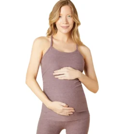 Beyond Yoga Maternity Spacedye Slim Racerback Tank