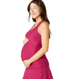Beyond Yoga Maternity Travel Racerback Tank