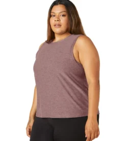 Beyond Yoga Plus Featherweight Spacedye Balanced Muscle Yoga Tank