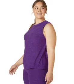 Beyond Yoga Plus Featherweight Spacedye Balanced Muscle Yoga Tank