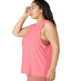 Beyond Yoga Plus Featherweight Spacedye Balanced Muscle Yoga Tank