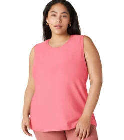 Beyond Yoga Plus Featherweight Spacedye Balanced Muscle Yoga Tank