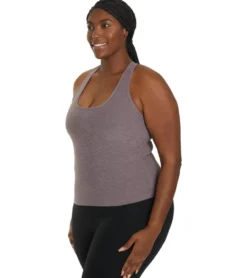 Beyond Yoga Plus Size Spacedye Step Up Racerback Tank