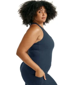 Beyond Yoga Plus Size Spacedye Step Up Racerback Tank