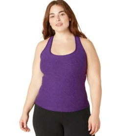 Beyond Yoga Plus Size Spacedye Step Up Racerback Tank
