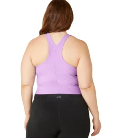 Beyond Yoga Plus Size Spacedye Focus Cropped Tank