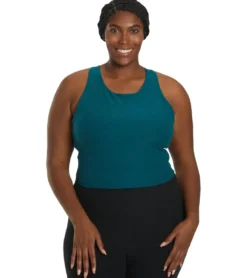 Beyond Yoga Plus Size Spacedye Focus Cropped Tank