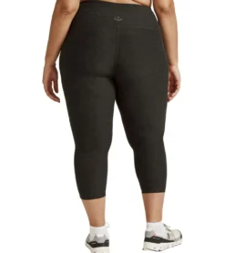 Beyond Yoga Plus Size Spacedye Out Of Pocket High Waisted Capri Leggings