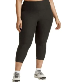 Beyond Yoga Plus Size Spacedye Out Of Pocket High Waisted Capri Leggings
