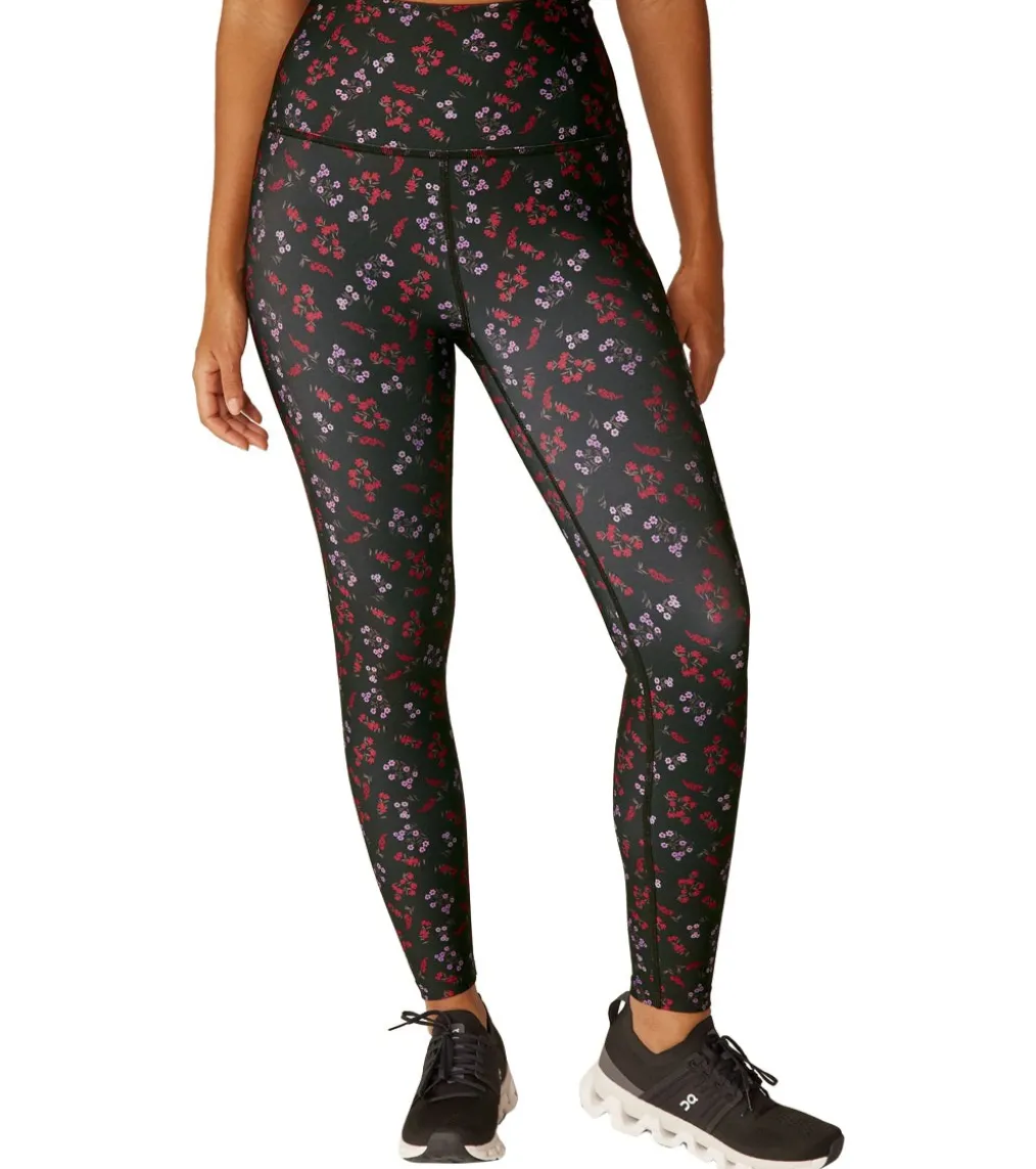 Beyond Yoga Printed High Waisted Midi Leggings