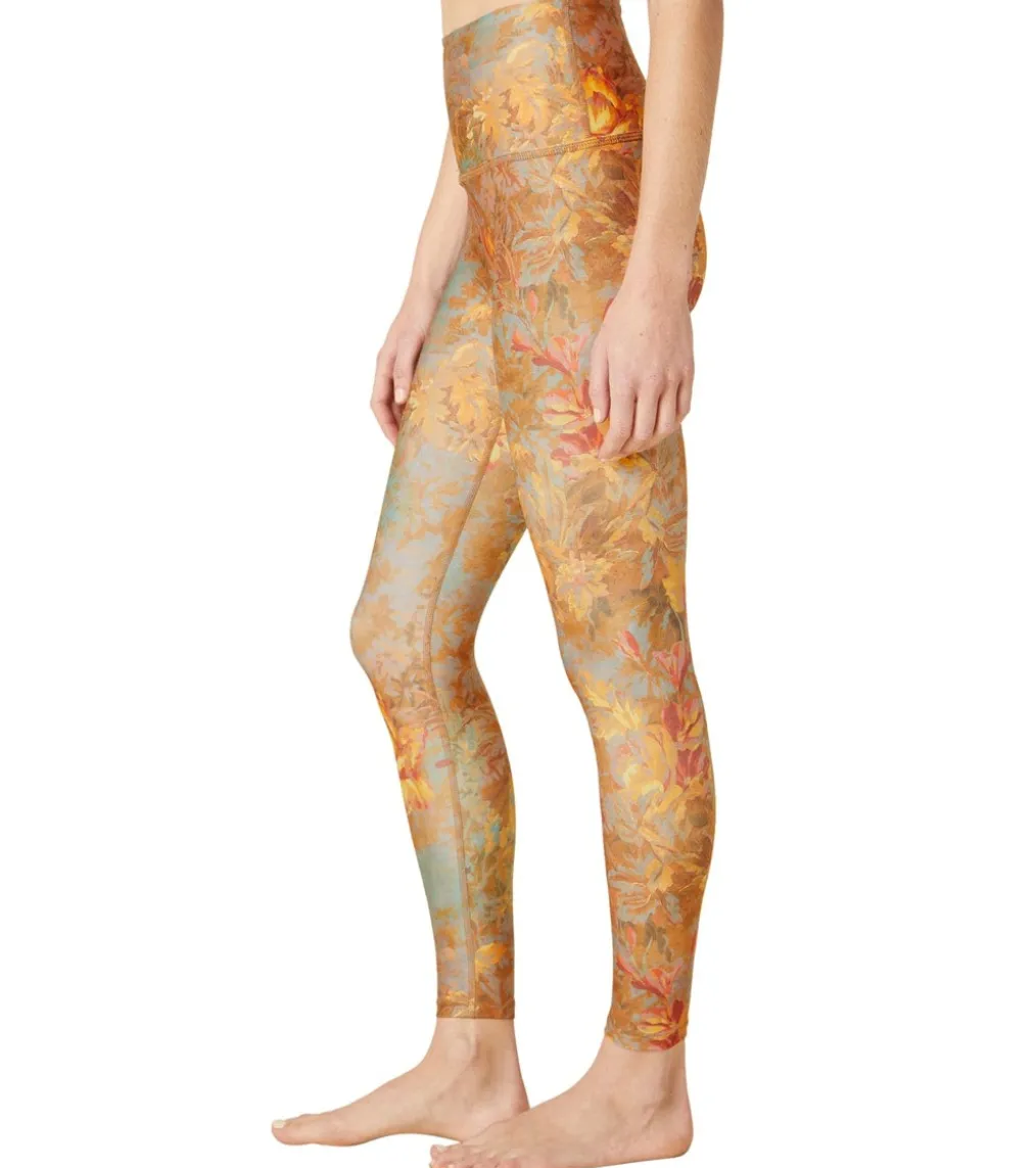 Beyond Yoga Printed High Waisted Midi Leggings