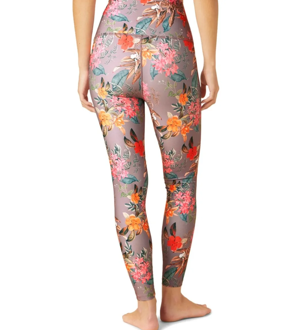 Beyond Yoga Printed High Waisted Midi Leggings
