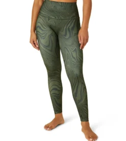 Beyond Yoga Printed High Waisted Midi Leggings