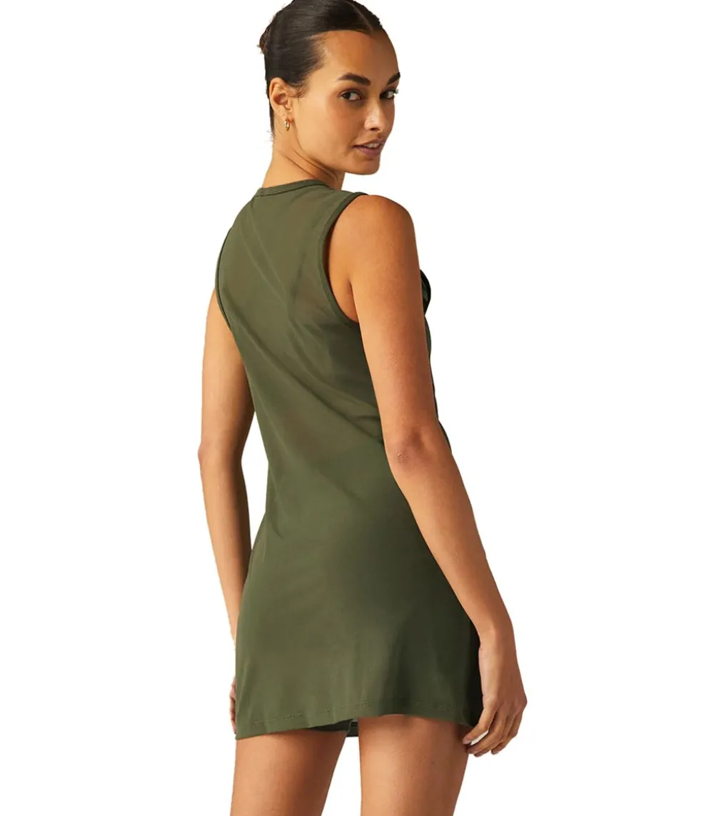 Beyond Yoga Show Off Mesh Mini Dress