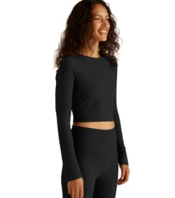 Beyond Yoga Spacedye Enlighten Cropped Pullover