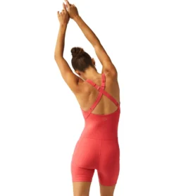 Beyond Yoga Spacedye Get Up And Go Pocket Biker Jumpsuit