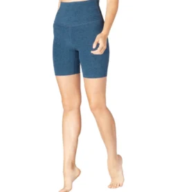 Beyond Yoga Spacedye High Waisted Biker Yoga Shorts