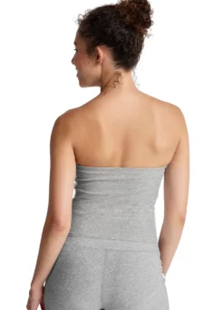 Beyond Yoga Spacedye Line Up Strapless Cropped Top