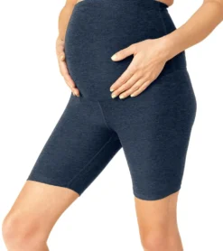 Beyond Yoga Spacedye Love the Bump Maternity Biker Shorts