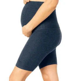 Beyond Yoga Spacedye Love the Bump Maternity Biker Shorts