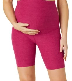 Beyond Yoga Spacedye Love the Bump Maternity Biker Shorts