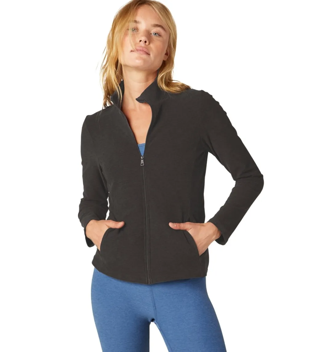 Beyond Yoga Spacedye On The Go Mock Neck Jacket