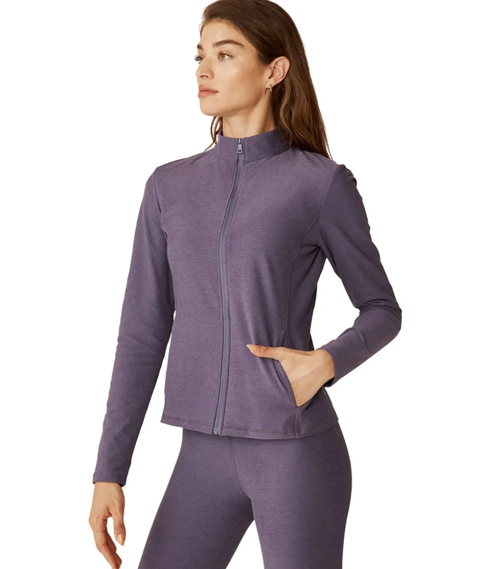 Beyond Yoga Spacedye On The Go Mock Neck Jacket