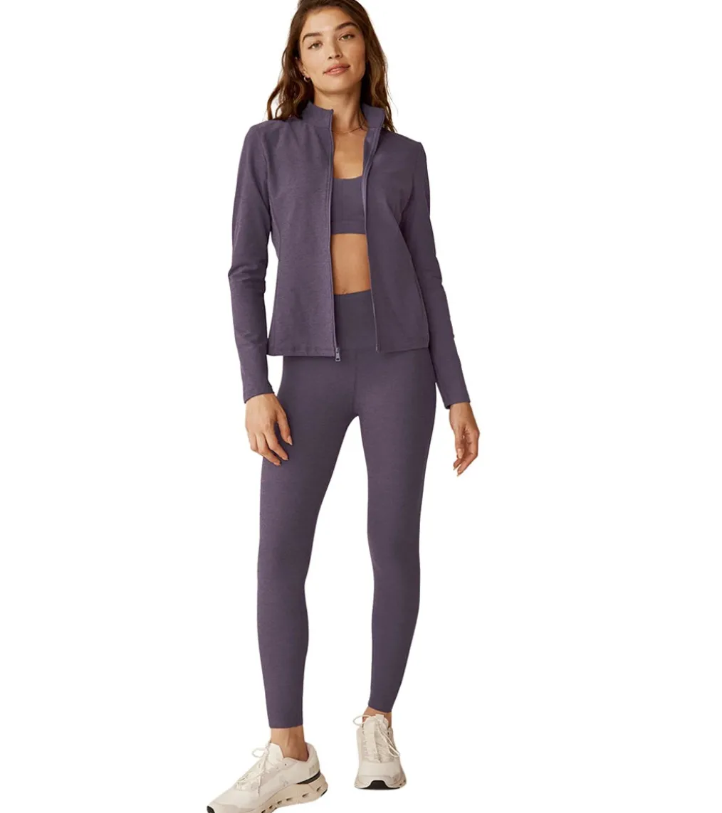 Beyond Yoga Spacedye On The Go Mock Neck Jacket