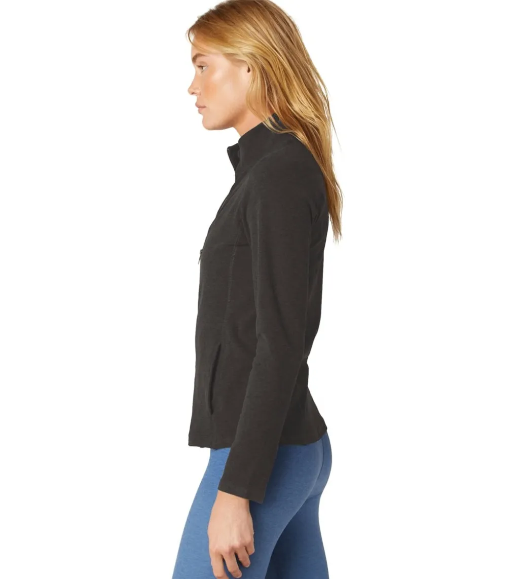 Beyond Yoga Spacedye On The Go Mock Neck Jacket