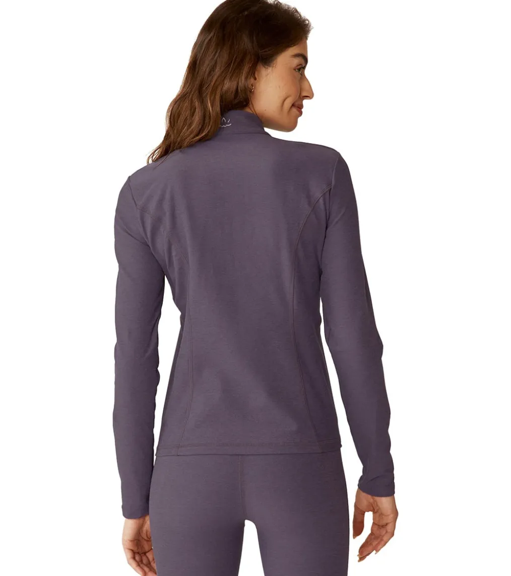 Beyond Yoga Spacedye On The Go Mock Neck Jacket