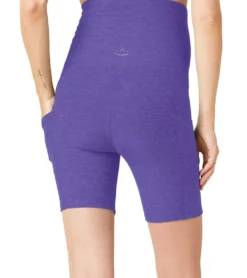 Beyond Yoga Spacedye Pockets Forever Maternity Biker Shorts