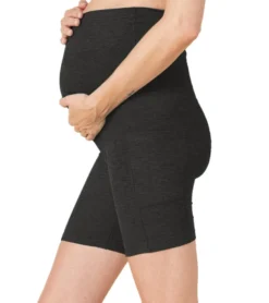 Beyond Yoga Spacedye Pockets Forever Maternity Biker Shorts