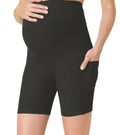 Beyond Yoga Spacedye Pockets Forever Maternity Biker Shorts