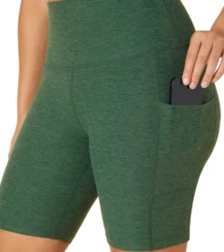 Beyond Yoga Spacedye Team Pockets High Waisted Biker Shorts