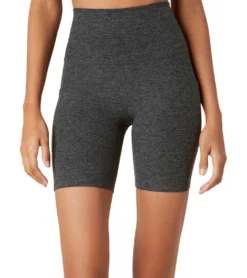 Beyond Yoga Spacedye Team Pockets High Waisted Biker Shorts