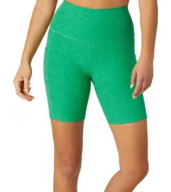 Beyond Yoga Spacedye Team Pockets High Waisted Biker Shorts
