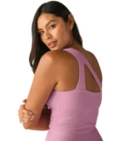 Beyond Yoga Spacedye The Bold Shoulder Cropped Tank